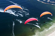 Mistral 4 Over the beach